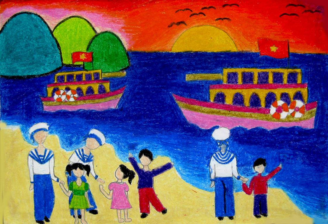 ມອບລາງວັນການເສັງແຕ້ມພາບກ່ຽວກັບ “ທະເລ, ໝູ່ເກາະແຫ່ງບ້ານເກີດເມືອງນອນ” ໃຫ້ນັກຮຽນ, ນັກສຶກສາ